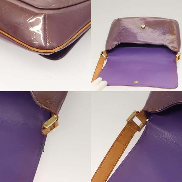 LOUIS VUITTON Monogram Vernis Thompson Street Bag Viole M91095 - Picture 11 of 13